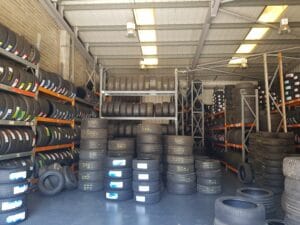 haverhil tyre centre inside shop